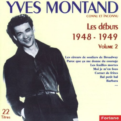 Yves Montand: Les Debuts 1948 - 1949 Vol.2 [CD]