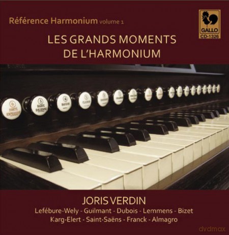 Joris Verdin: Les Grands Moments De L'Harmonium [CD]