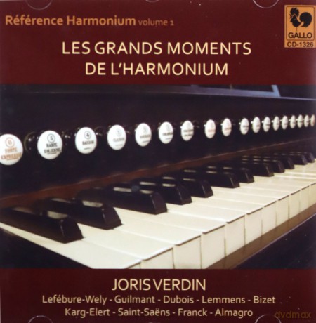 Joris Verdin: Les Grands Moments De L'Harmonium [CD]