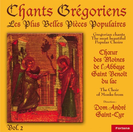 Chants Gregoriens: Les Plus Belles Pieces Populaires Vol.2 [CD]