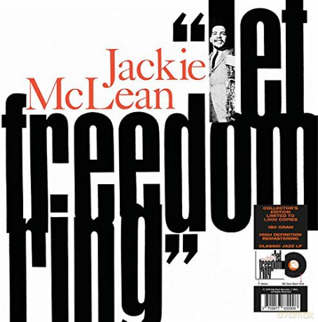 Jackie Mclean: Let Freedom Ring [Winyl]