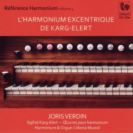Joris Verdin: L'Harmonium Excentrique De Karg-Elert [CD]
