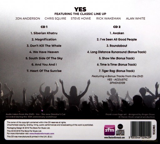 Yes: Live At Glastonbury Festival 2003 [2CD]