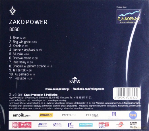 Zakopower: Boso [CD]