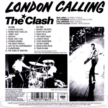 Clash: London Calling (2019 Limited Special Sleeve) [2CD]