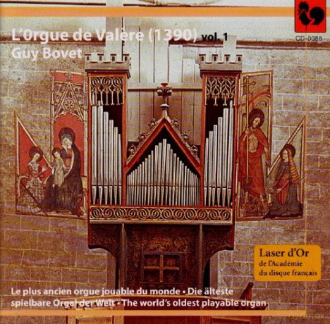 Guy Bovet: L'Orgue De Valere (1390) Vol. 1 [CD]