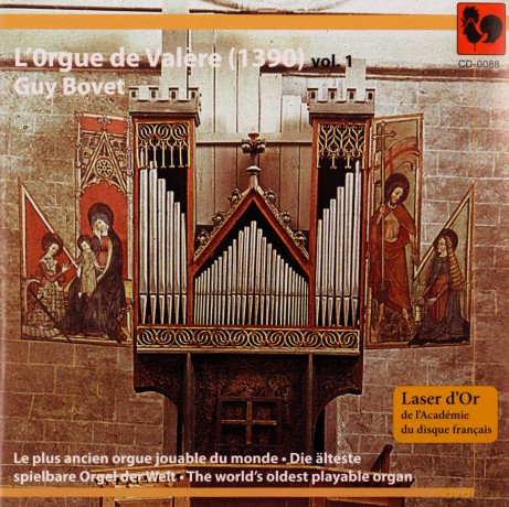 Guy Bovet: L'Orgue De Valere (1390) Vol. 1 [CD]