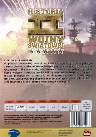 Encyklopedia II Wojny Światowej 54: Kierunek Leningrad [DVD]