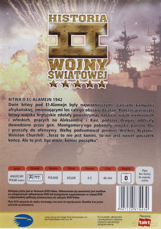 Encyklopedia II Wojny Światowej 55: Bitwa o El-Alamejn 1942 [DVD]