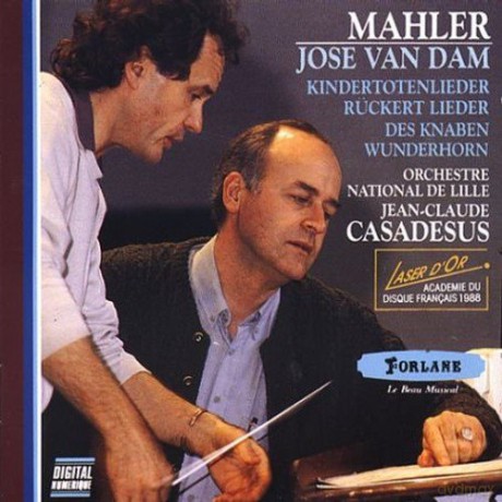 Jose Van Dam: Mahler Kindertotenlieder [CD]