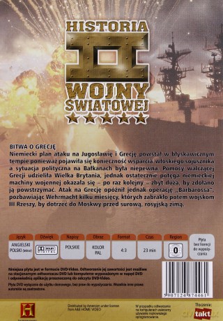 Encyklopedia II Wojny Światowej 58: Bitwa o Grecję [DVD]