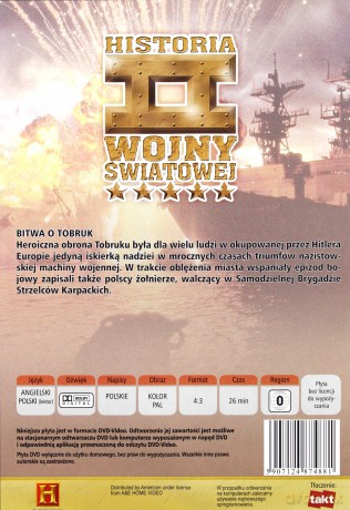 Encyklopedia II Wojny Światowej 60: Bitwa o Tobruk [DVD]