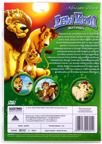 Lew król dżungli [DVD]