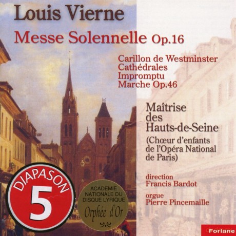 Louis Vierne: Messe Solennelle Op16. Cathedrale. Impromptu... [CD]