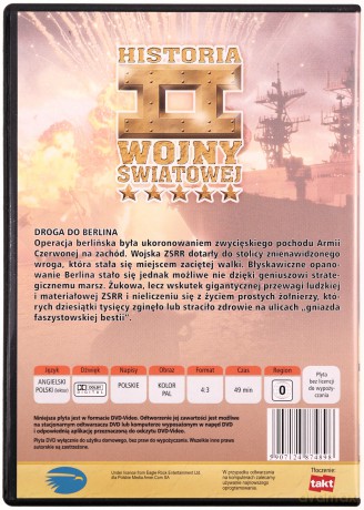 Encyklopedia II Wojny Światowej 64: Droga do Berlina [DVD]