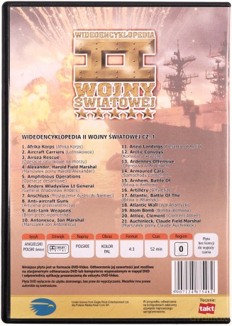 Encyklopedia II Wojny Światowej - Militaria 65: Wideoencyklopedia II Wojny Światowej cz.1 [DVD]