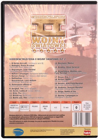 Encyklopedia II Wojny Światowej - Militaria 66: Wideoencyklopedia II Wojny Światowej cz.2 [DVD]