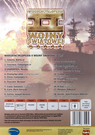 Encyklopedia II Wojny Światowej - Militaria 67: Wideoencyklopedia II Wojny Światowej cz.3 [DVD]