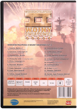Encyklopedia II Wojny Światowej - Militaria 67: Wideoencyklopedia II Wojny Światowej cz.3 [DVD]