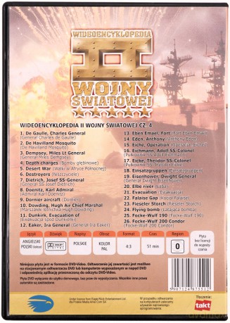Encyklopedia II Wojny Światowej - Militaria 68: Wideoencyklopedia II Wojny Światowej cz.4 [DVD]