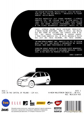 Czesław Śpiewa: Solo Act (digipack) [2DVD]