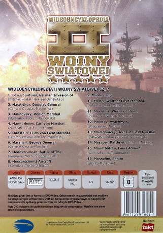 Encyklopedia II Wojny Światowej - Militariaj 71: Wideoencyklopedia II Wojny Światowej cz.7 [DVD]