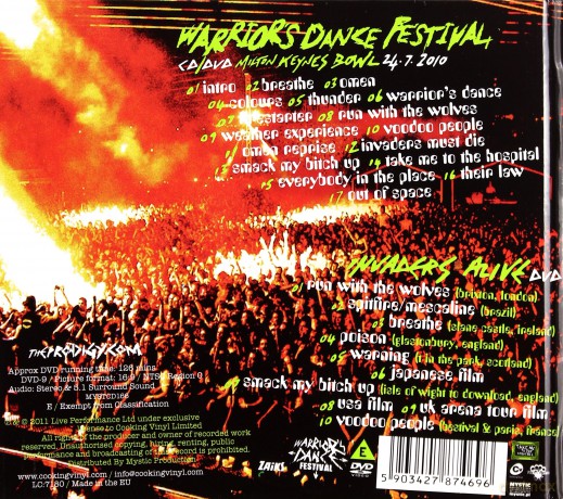 The Prodigy: World's On Fire (digipack) [CD]+[DVD]