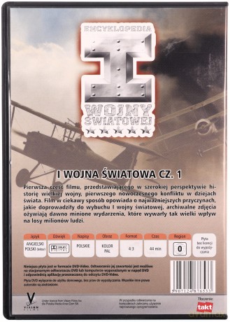 Historia I Wojny Światowej 75: I Wojna Światowa cz. 1 [DVD]