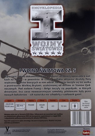 Historia I Wojny Światowej 79: I Wojna Światowa cz. 5 [DVD]
