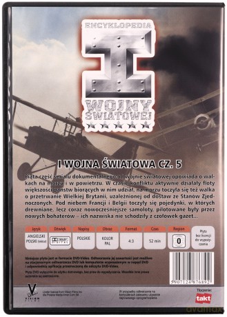 Historia I Wojny Światowej 79: I Wojna Światowa cz. 5 [DVD]