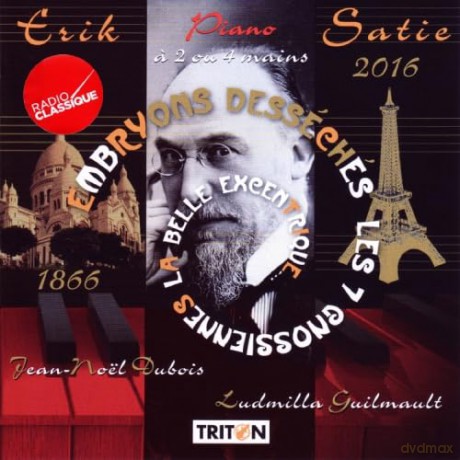 Erik Satie: Oeuvres Pour Piano A 2 Ou 4 Mains [CD]