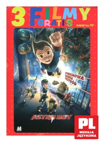Astroboy + 3 Filmy Gratis [BOX] [4DVD]