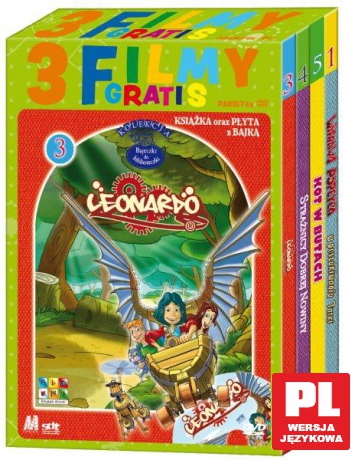 Leonardo + 3 Filmy Gratis [BOX] [4DVD]