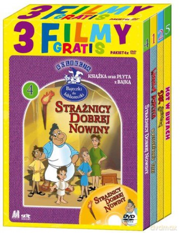Strażnicy Dobrej Nowiny + 3 Filmy Gratis [BOX] [4DVD]