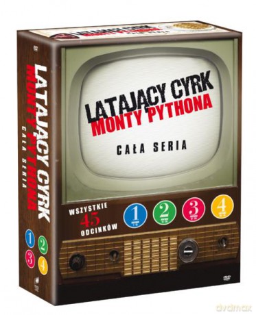 Latający Cyrk Monty Pythona sezony 1-4 [BOX] [7DVD]