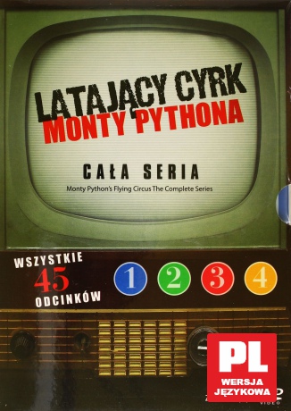 Latający Cyrk Monty Pythona sezony 1-4 [BOX] [7DVD]