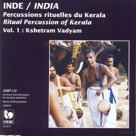 Percussions Rituelles Du Kerala. Vol. 1 [CD]