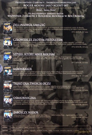 007 James Bond Kolekcja: Roger Moore [BOX] [7DVD]
