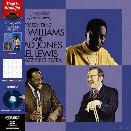 Joe Williams: Presenting Joe Williams & Thad Jones / Mel Lewis. The Jazz Orchestra (Blue) [Winyl]