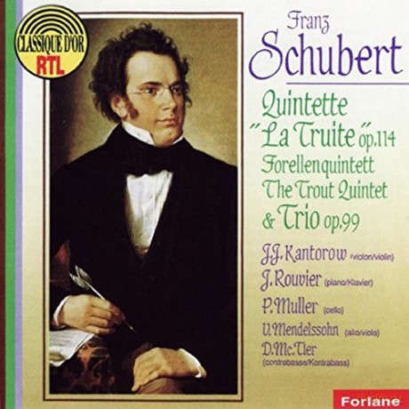 Franz Schubert: Quintet La Truite Op114 [CD]