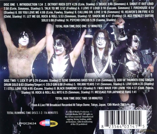 Kiss: Re-Masked In Tokyo [2CD]