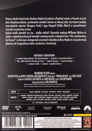 Rzymskie wakacje (Legendy Hollywood) [DVD]