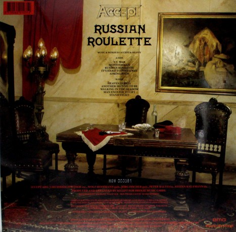 Accept: Russian Roulette (Coloured) [Winyl]