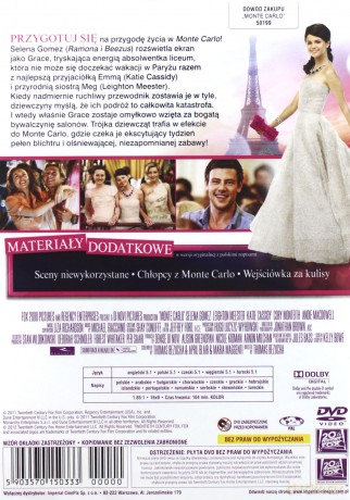 Monte Carlo (2011) [DVD]