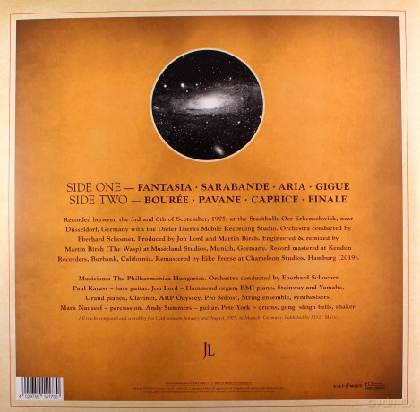 Jon Lord: Sarabande [Winyl]