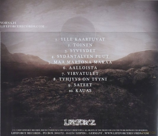 Vorna: Sateet Palata Saavat [CD]