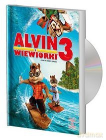 Alvin i Wiewiórki 3 (booklet) [DVD]