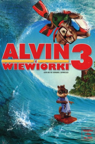 Alvin i Wiewiórki 3 (booklet) [DVD]