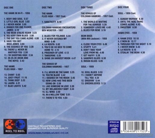 Coleman Hawkins: Seven Classic Albums [4CD]