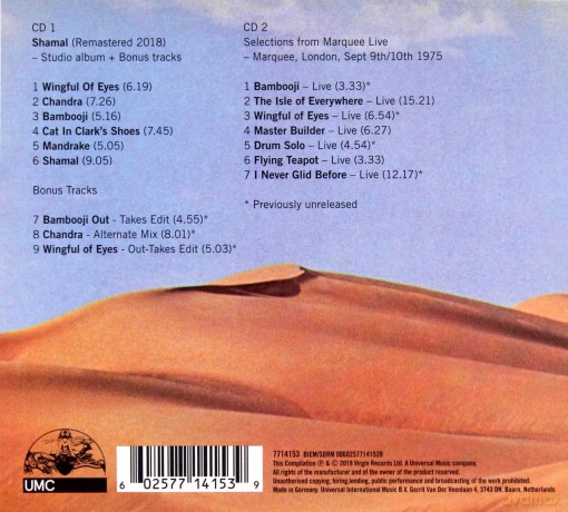 Gong: Shamal [2CD]